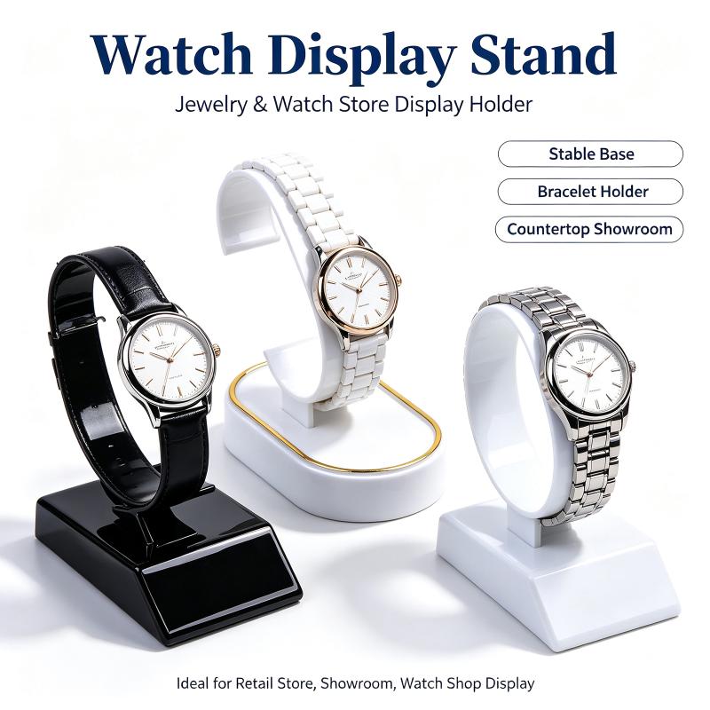 C-Ring Watch Display Rack 2/4P - Jewelry And Watches Inc recension och pris