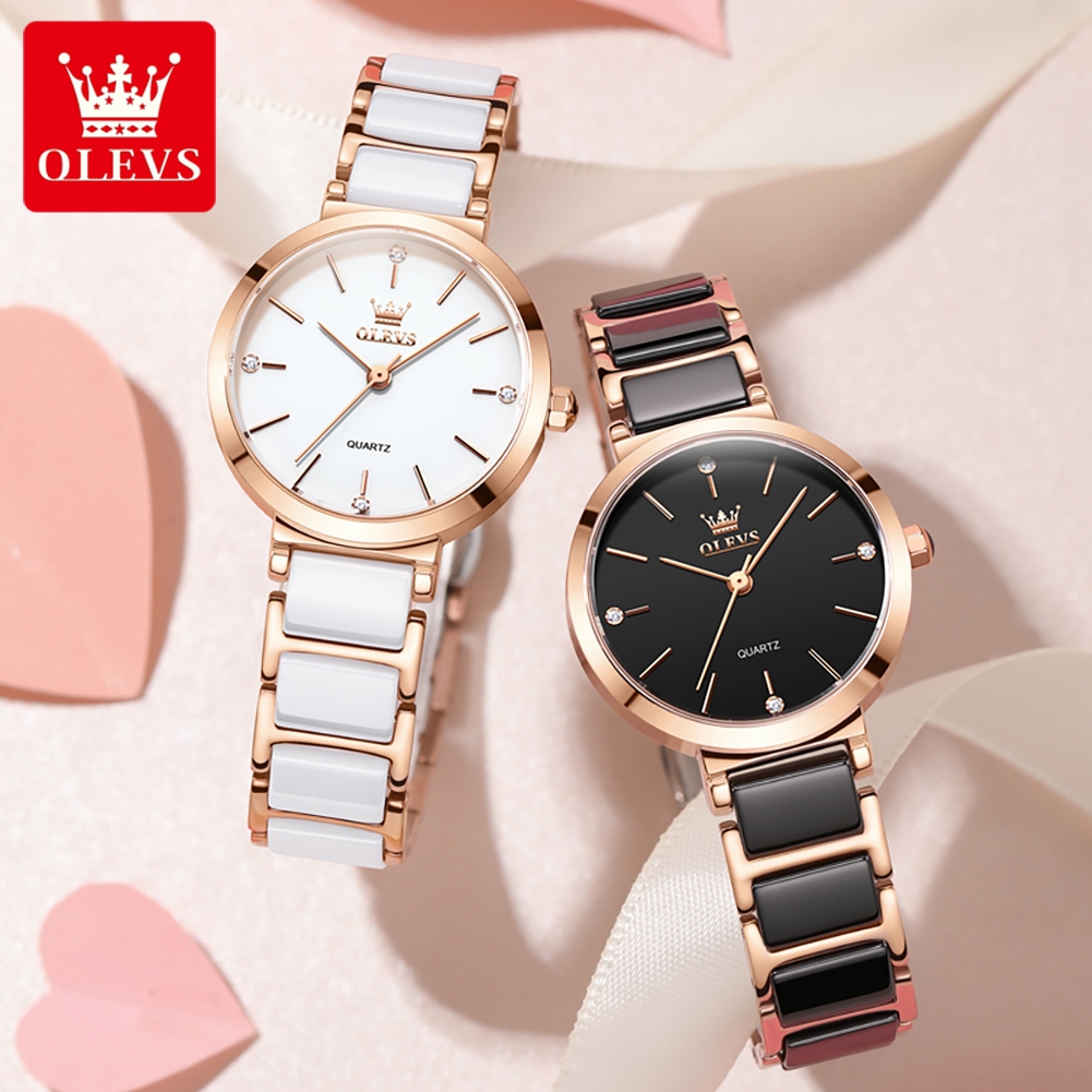 OLEVS Women Watch 5877 Luxury  - Jewelry For Watches recension och pris