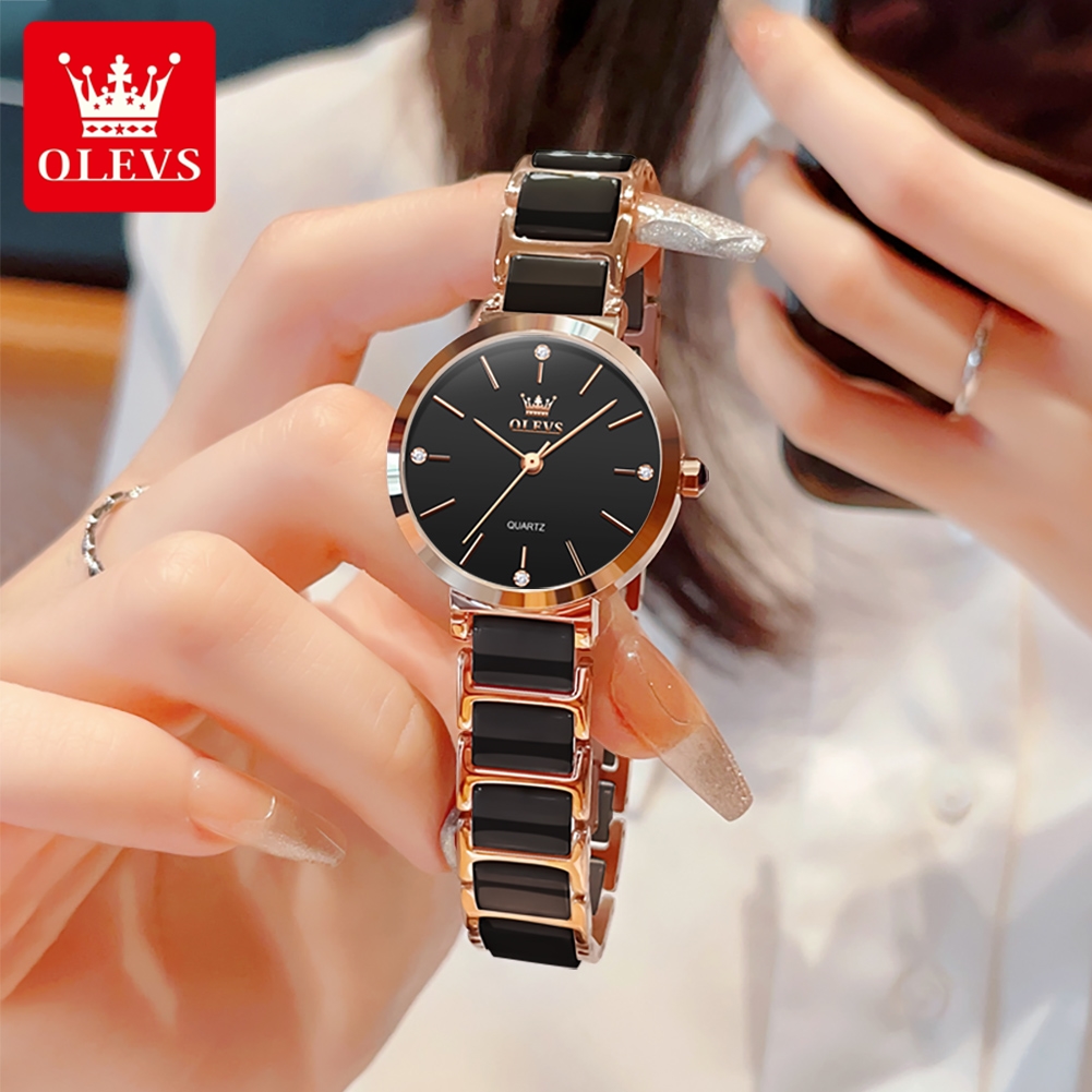 OLEVS Women Watch 5877 Luxury  - Jewelry For Watches recension och pris