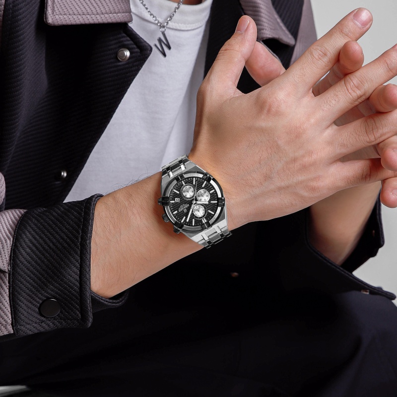 NAVIFORCE Men Quartz Chronogra - Jewelry For Watches recension och pris