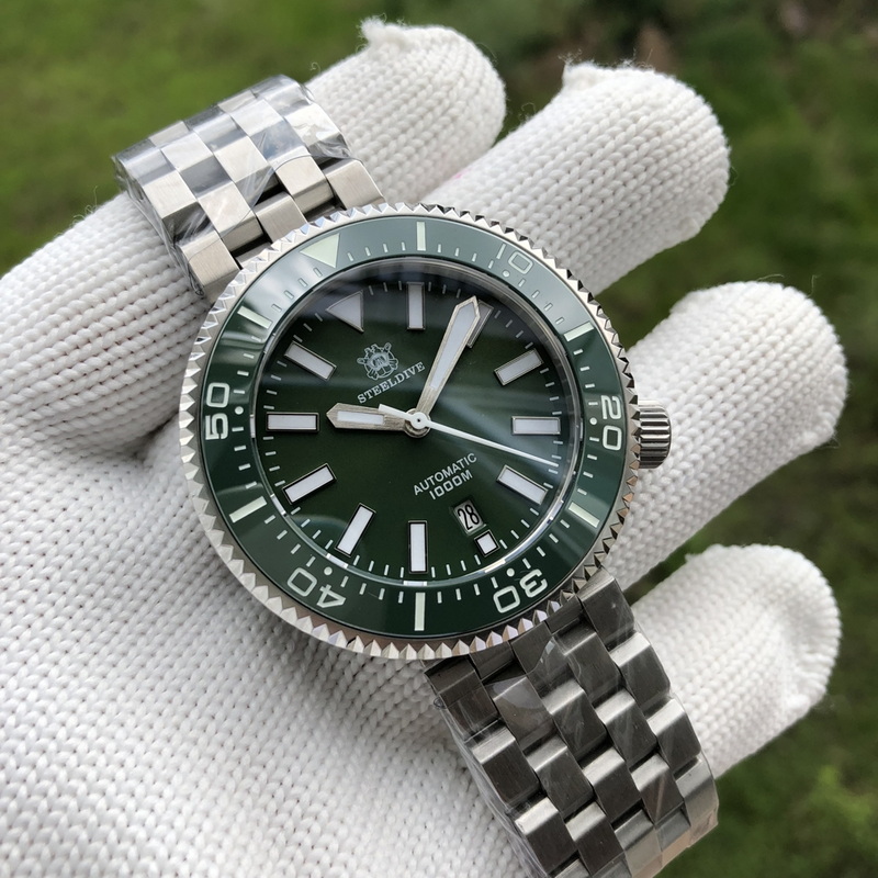 STEELDIVE Mens Automatic Watch - Seiko Watch Prospex recension och pris