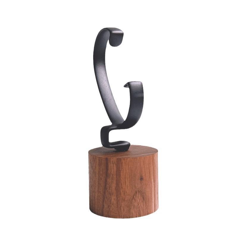 1PCS Wooden C-Shaped Watch Hol - Jewelry And Watches Inc recension och pris