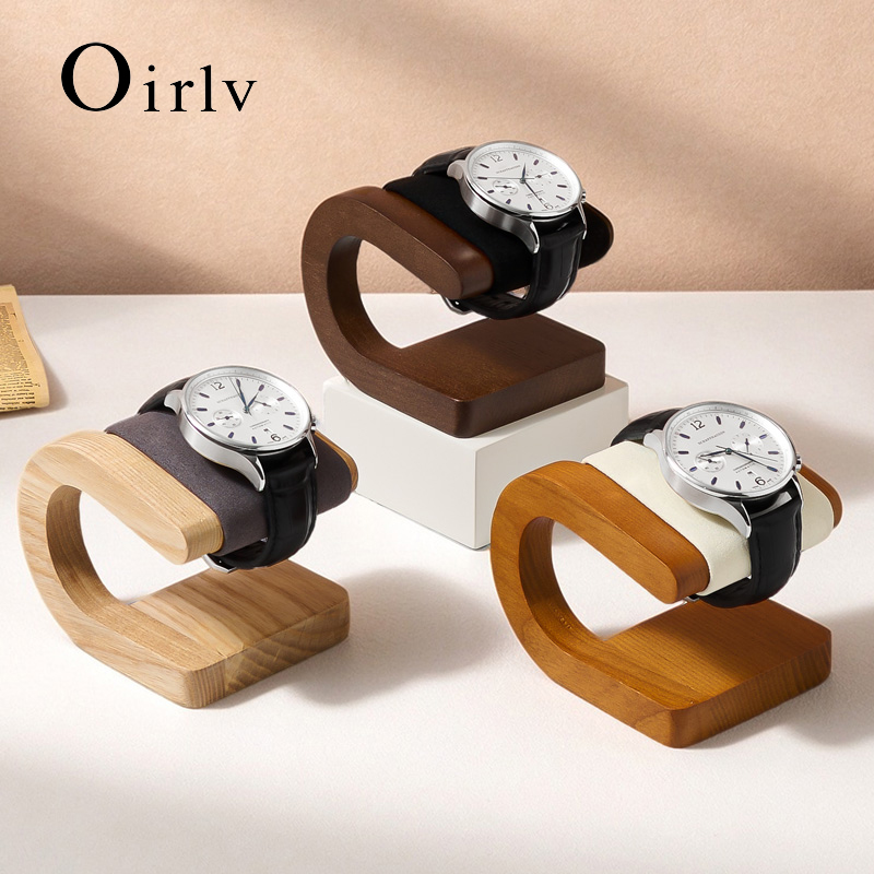 Oirlv Walnut Wooden Watch Stan - Jewelry And Watches Inc recension och pris