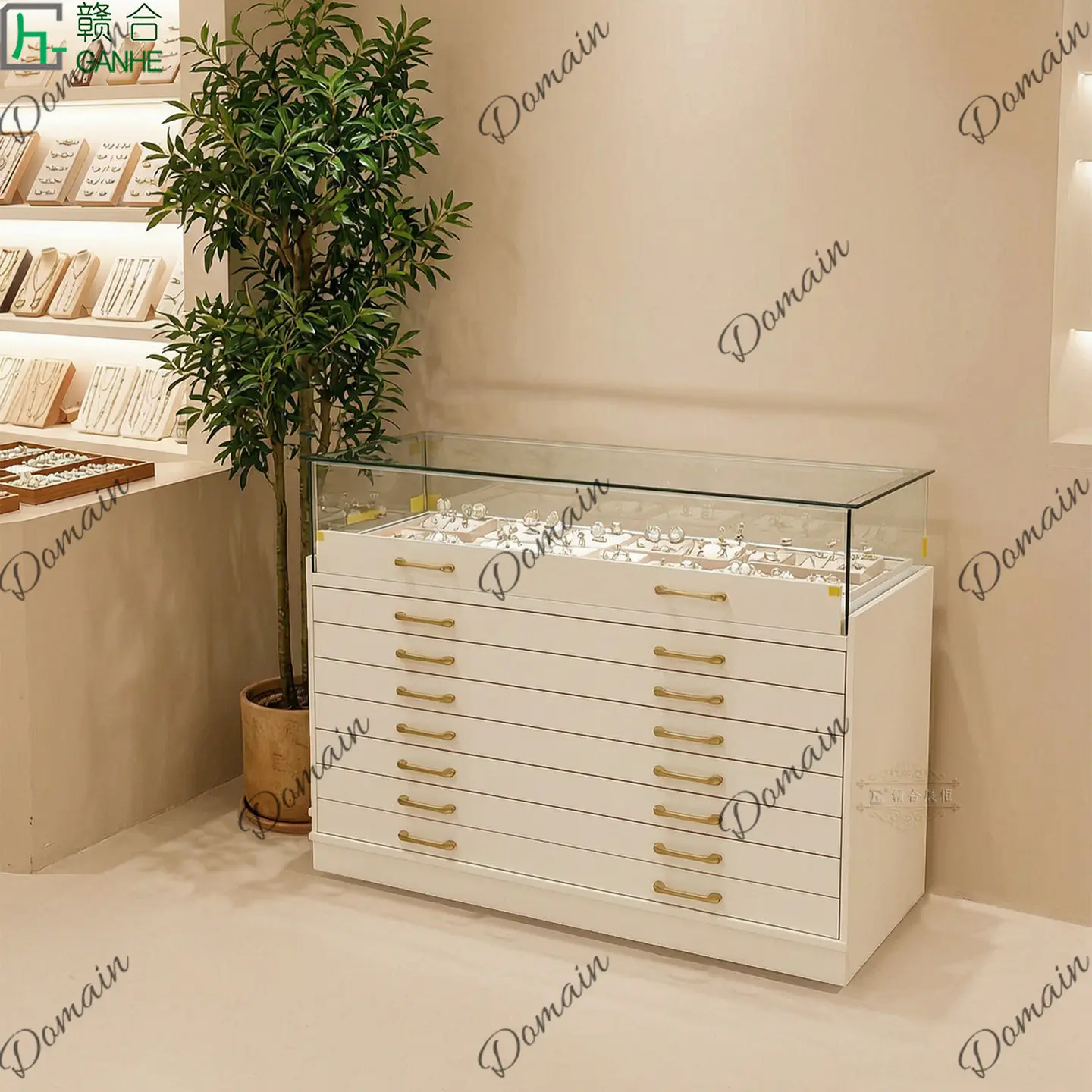 81 N Light luxury glass displa - Jewelry For Watches recension och pris